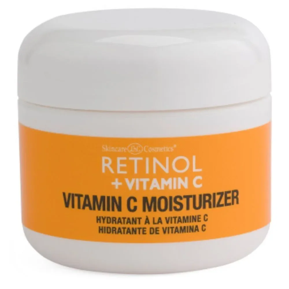 Beauty Solutions Retinol + Vitamin C AM & PM Face Neck Moisturizer